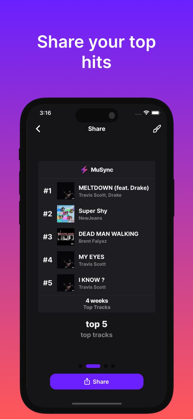 Playlist Sharing